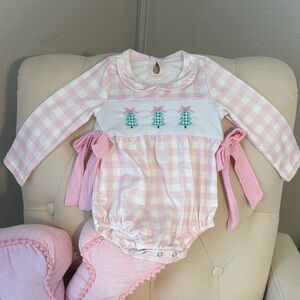 Pink Baby Romper 2XS